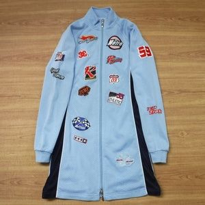 Meow Meow Embroidery Racing Team..Mesh Dress